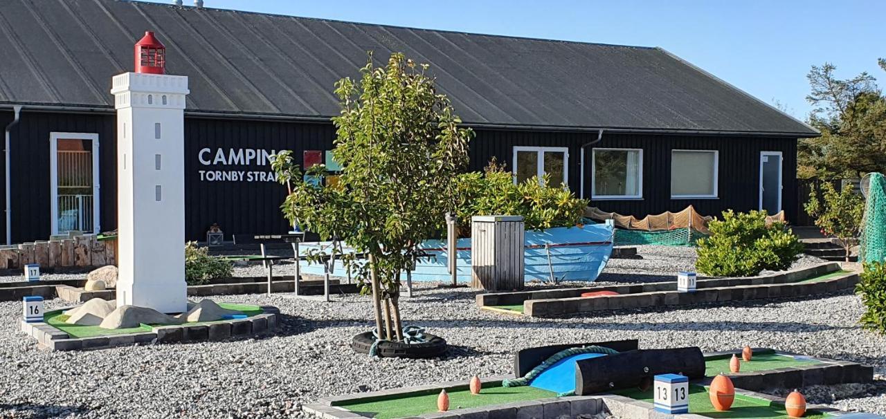 Tornby Strand Camping Rooms Hirtshals Luaran gambar